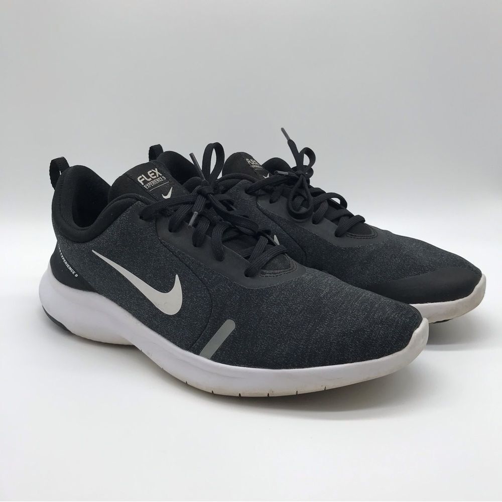 Nike Flex Women's Black Running Shoes Sz 10.5 Athletic Sport Sneaker Lace Up